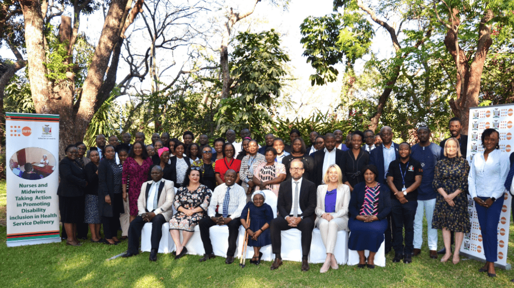 UNFPA Zambia holds disability inclusion training for staff and partners to accelerate mainstreaming of disability inclusion in programming. 