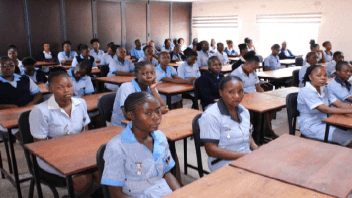 Midwifery Students in Class @UNFPA