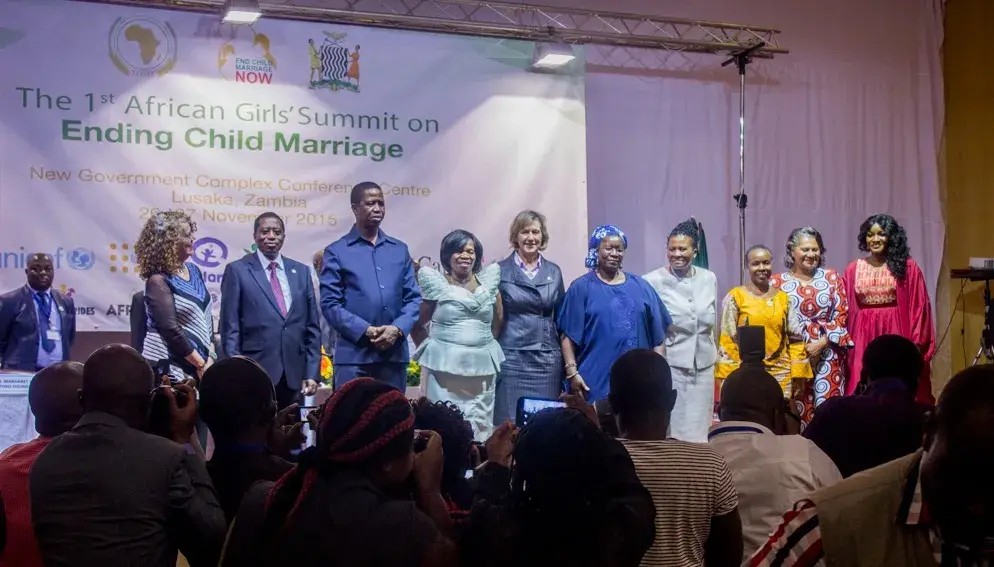 President of the Republic of Zambia H.E Edgar Lungu Calls for the Elimination of Child Marriage in Africa - at the 1st Africa Girls Summit in Zambia